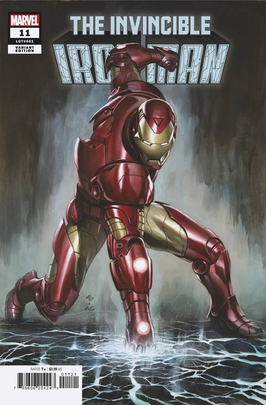 INVINCIBLE IRON MAN #11B GRANOV HOMAGE VARIANT