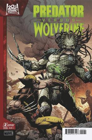 PREDATOR VS WOLVERINE #2B FRANK VARIANT