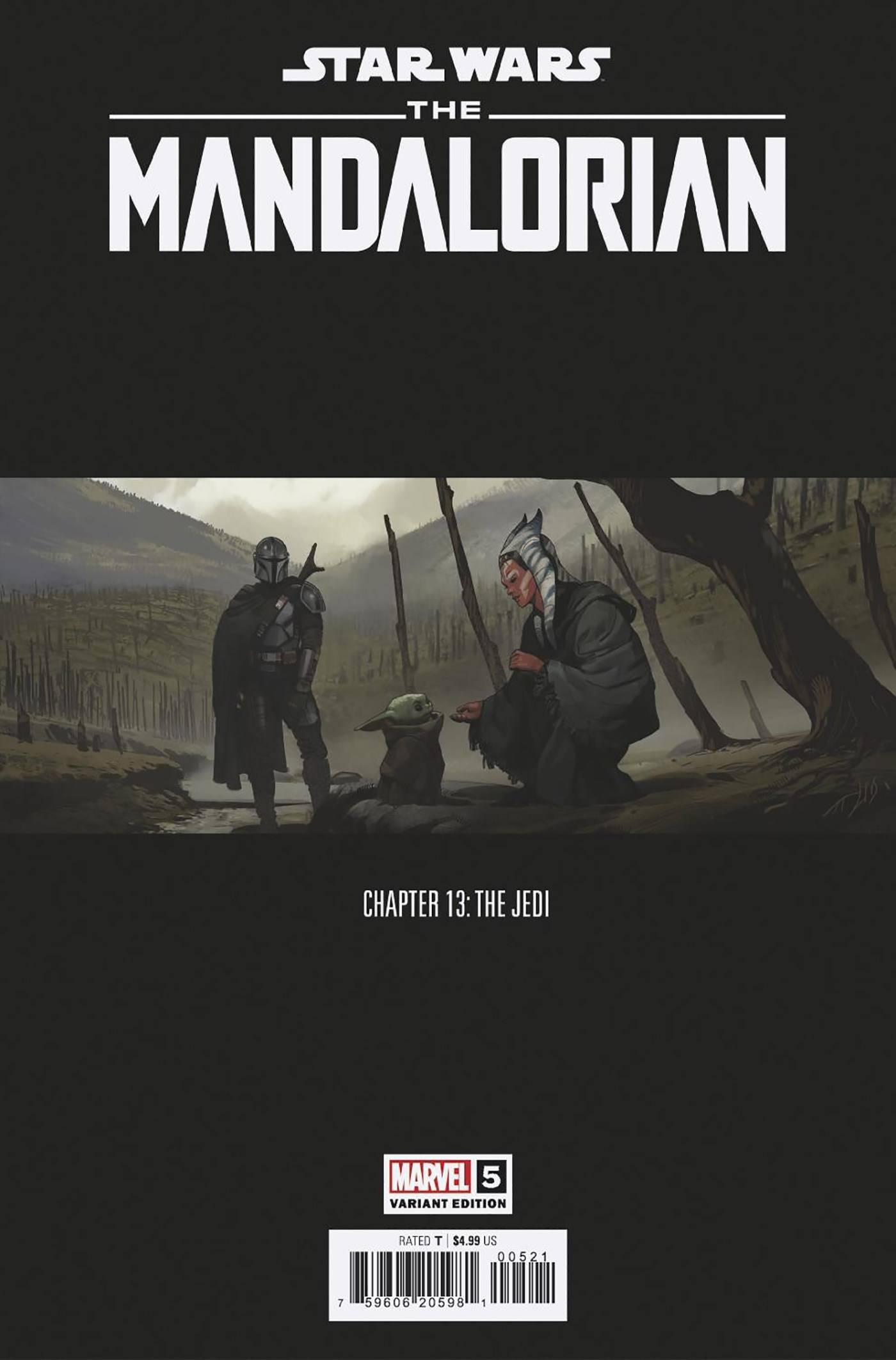 STAR WARS MANDALORIAN SEASON 2 #5B CONCEPT ART VARIANT