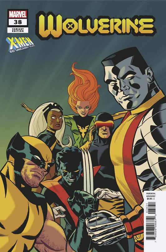 WOLVERINE #38C MICHAEL CHO X-MEN 60TH VARIANT
