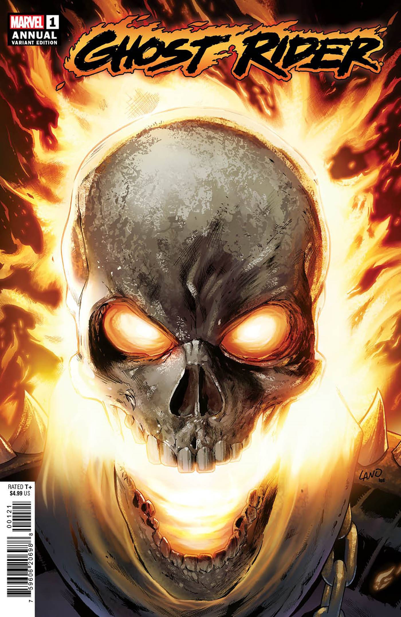 GHOST RIDER ANNUAL #1B LAND VARIANT