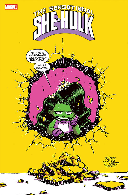 SENSATIONAL SHE-HULK #1C YOUNG VARIANT