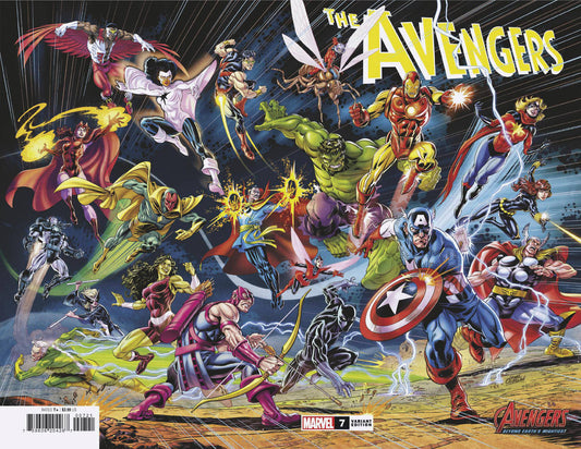 AVENGERS #7 CASTELLANI WRAPAROUND VARIANT
