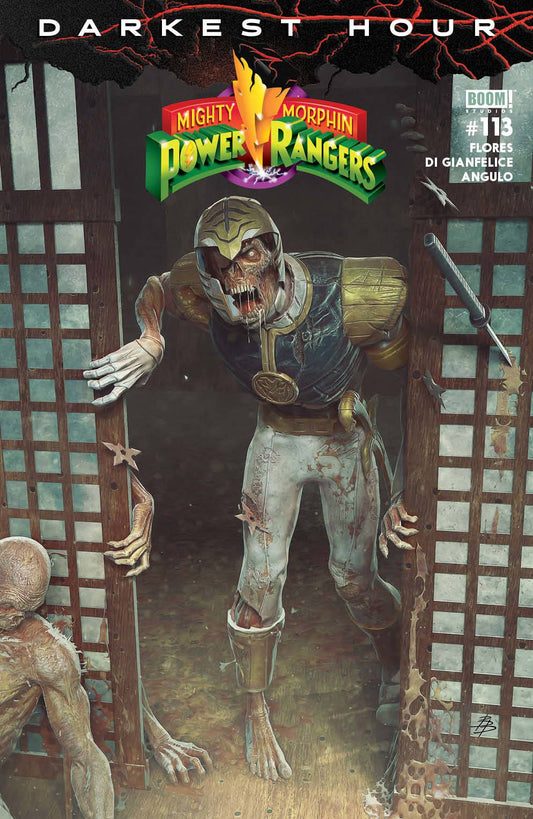 MIGHTY MORPHIN POWER RANGERS #113B BARENDS DARK GRID VARIANT
