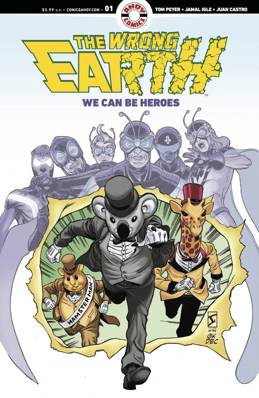 WRONG EARTH WE COULD BE HEROES #1A (OF 2)