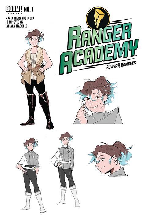 RANGER ACADEMY #1B CHARACTER DESIGN MI-GYEONG VARIANT