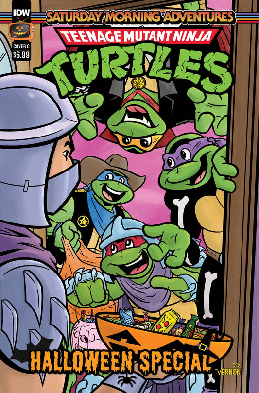 TMNT SATURDAY MORNING ADV HALLOWEEN SPECIAL #1C SMITH VARIANT