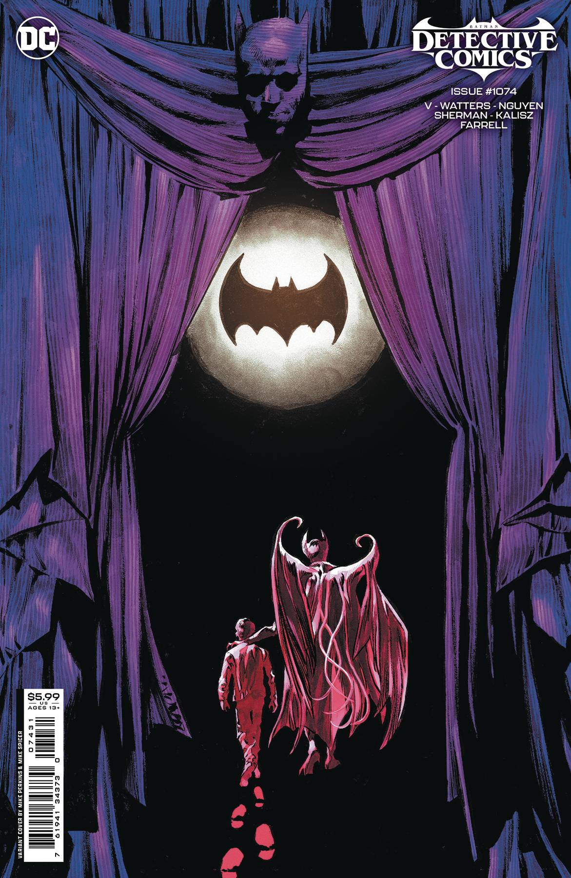 DETECTIVE COMICS #1074 PERKINS VARIANT