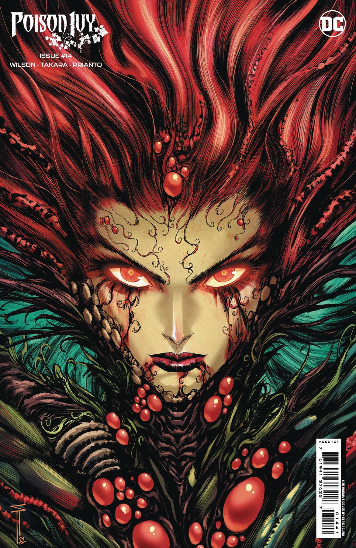 POISON IVY #14F 1:25 SERG ACUNA INCENTIVE VARIANT