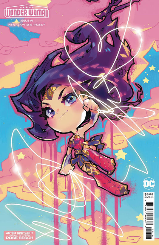 WONDER WOMAN #1D BESCH VARIANT
