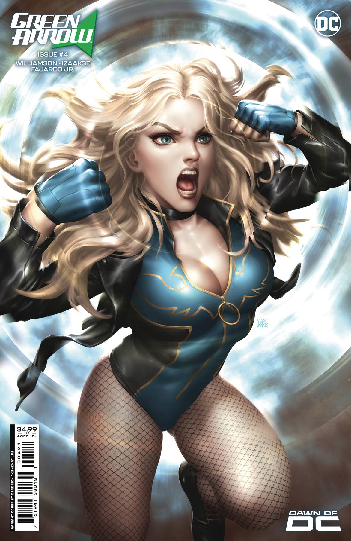 GREEN ARROW #4B (OF 12) KUNKKA LIM VARIANT