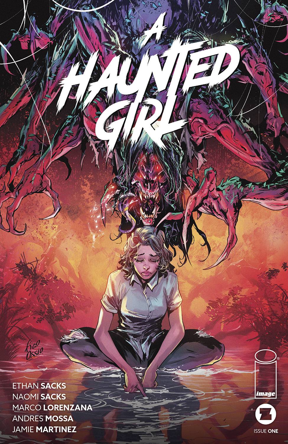 HAUNTED GIRL #1B (OF 4) OSSIO VARIANT