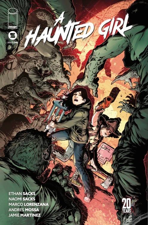 HAUNTED GIRL #1E (OF 4) EDWARDS TWD 20TH ANNV TEAM UP VARIANT