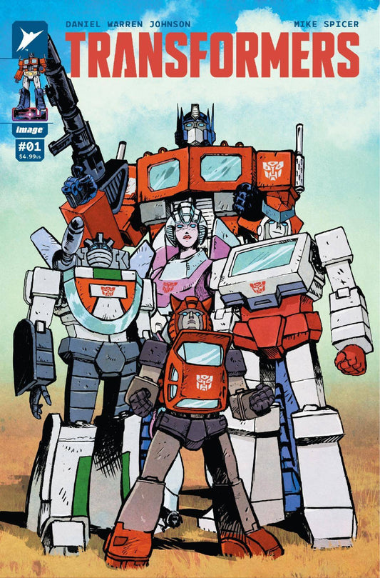TRANSFORMERS #1B WARREN JOHNSON AND SPICER VARIANT