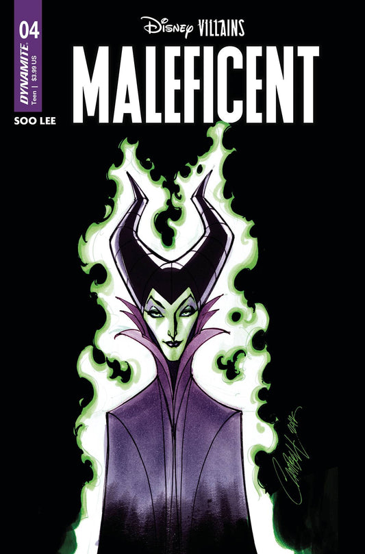 DISNEY VILLAINS MALEFICENT #4O JS CAMPBELL VARIANT