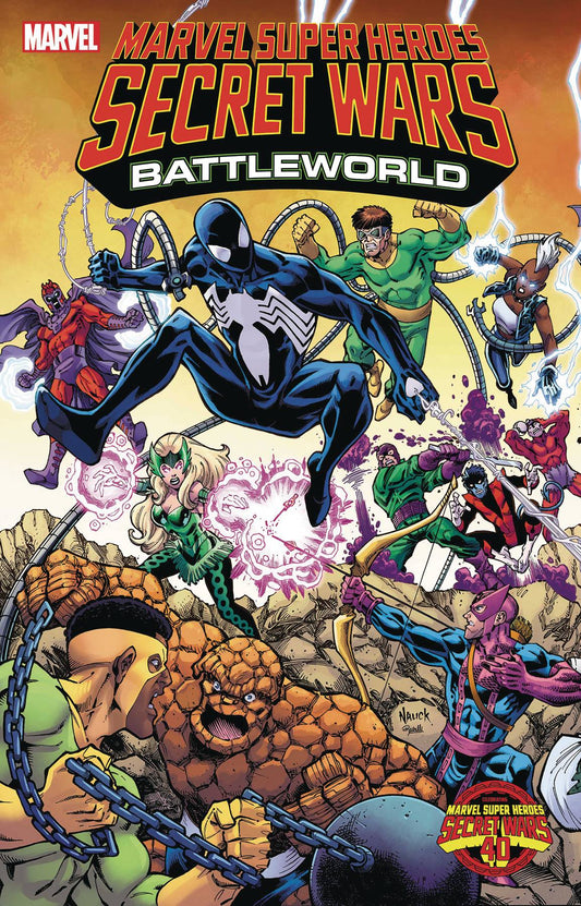 MSH SECRET WARS BATTLEWORLD #1D NAUCK CONNECT VARIANT