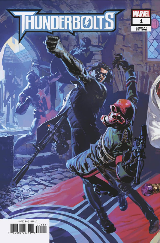 THUNDERBOLTS #1C CASANOVAS CONNECT VARIANT