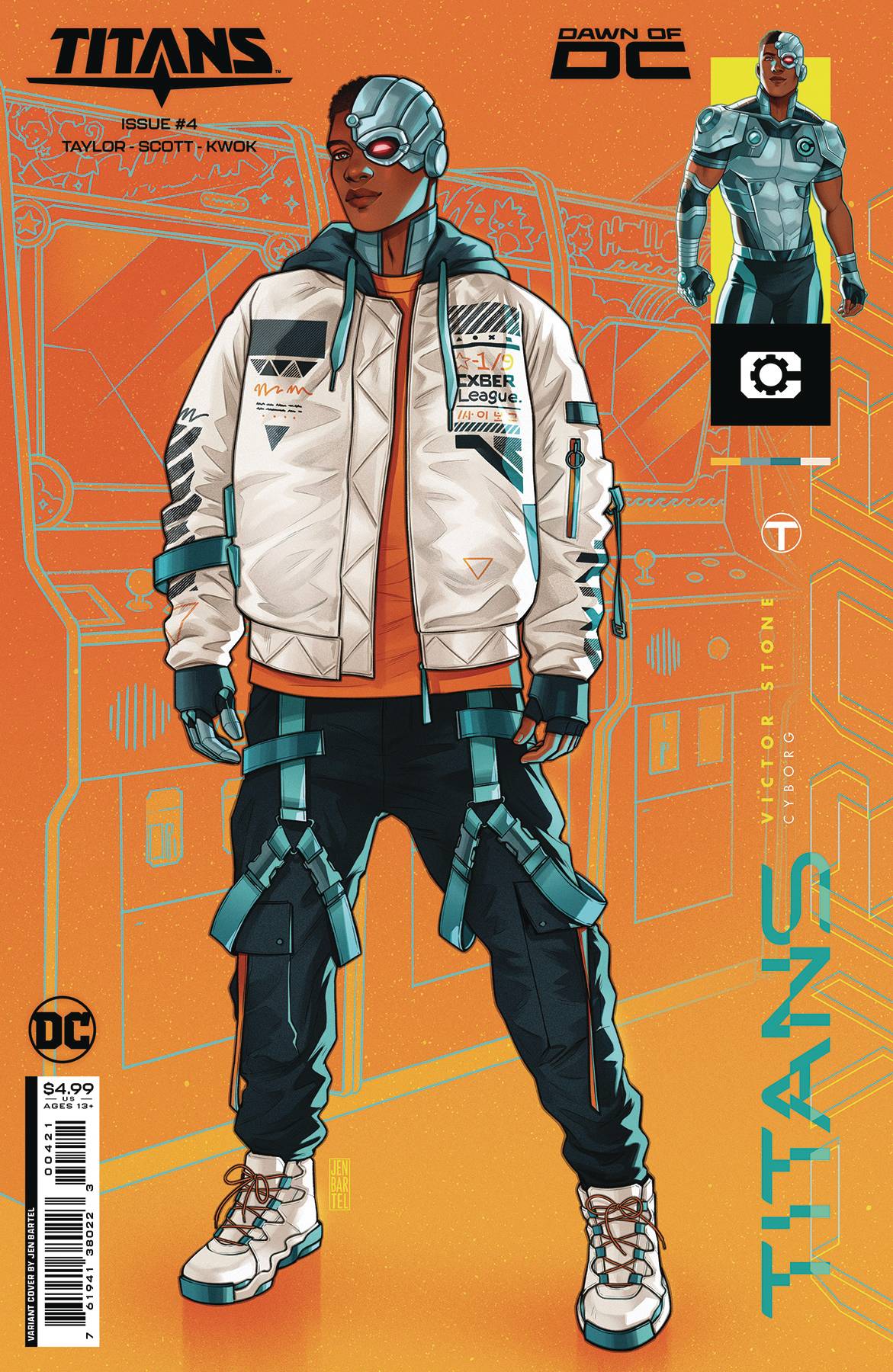TITANS #4B BARTEL VARIANT