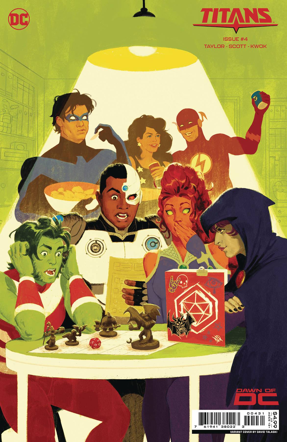 TITANS #4C TALASKI VARIANT