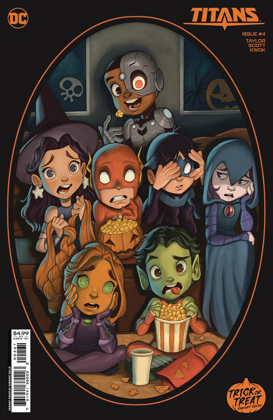 TITANS #4F ZULLO TRICK OR TREAT CARD STOCK VARIANT