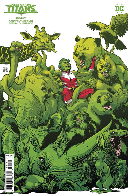 TALES OF THE TITANS #4B (OF 4) PEREZ VARIANT