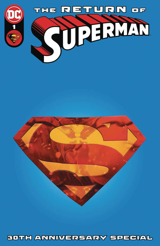 RETURN OF SUPERMAN 30TH ANNIVERSARY SPECIAL #1B (ONE SHOT) GIANG DIE-CUT VARIANT