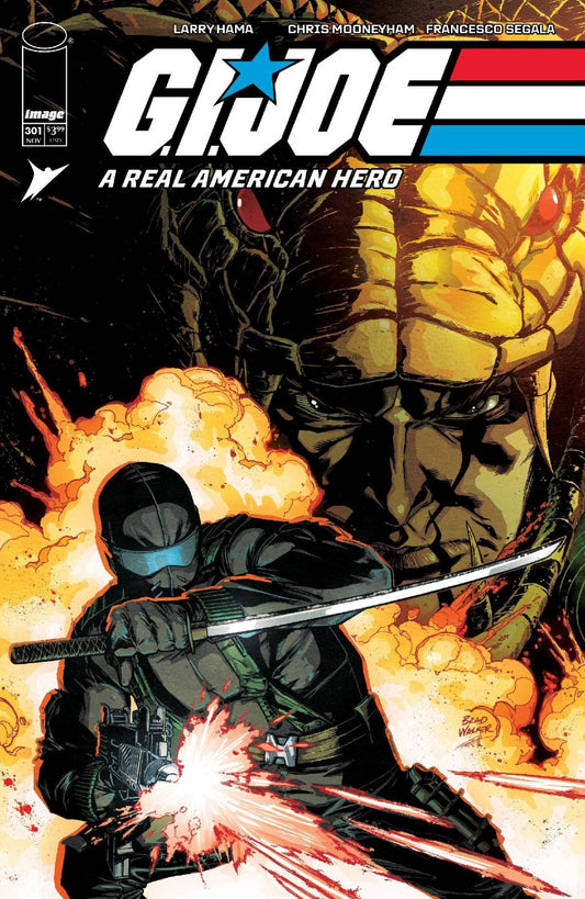 GI JOE A REAL AMERICAN HERO #301C 1:10 WALKER INCENTIVE VARIANT