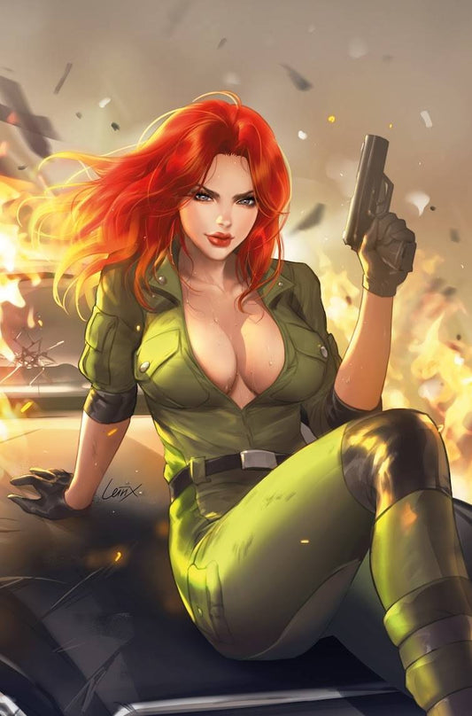 HEAT SEEKER GUN HONEY SERIES #3F (OF 4) LEIRIX VIRGIN VARIANT (MR)