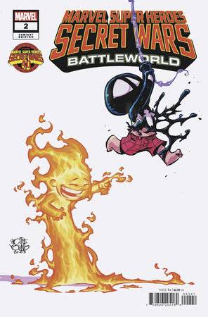 MSH SECRET WARS BATTLEWORLD #2D SKOTTIE YOUNG VAR