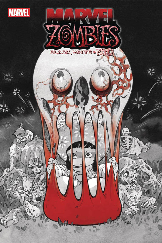 MARVEL ZOMBIES BLACK WHITE BLOOD #3A