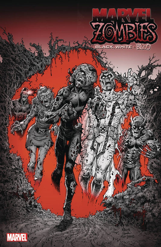 MARVEL ZOMBIES BLACK WHITE BLOOD #3Q 1:10 HOMAGE INCENTIVE VAR