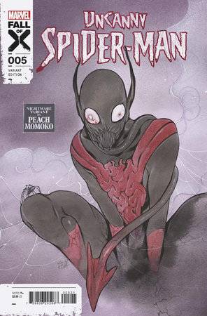 UNCANNY SPIDER-MAN #5B PEACH MOMOKO NIGHTMARE VAR