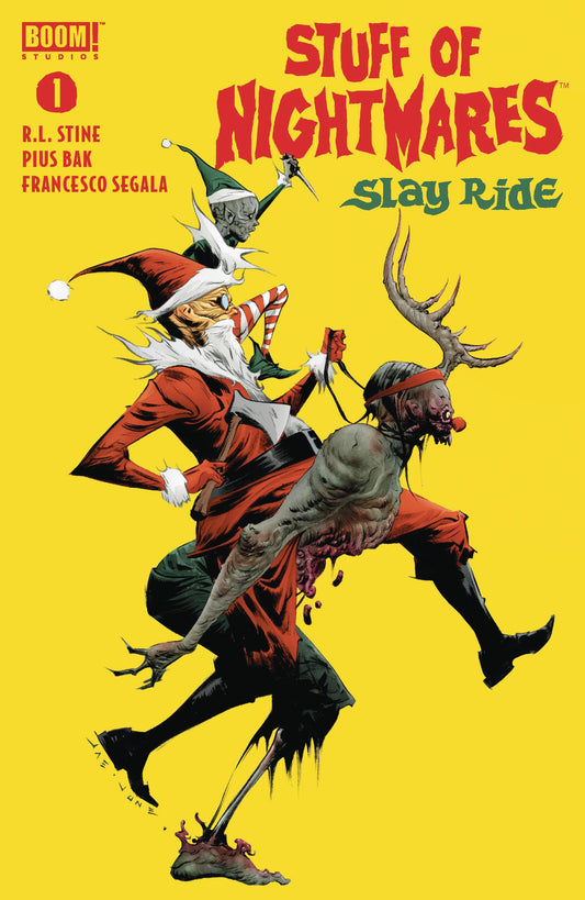 STUFF OF NIGHTMARES SLAY RIDE #1F 1:5 LEE & CHU INCENTIVE VARIANT