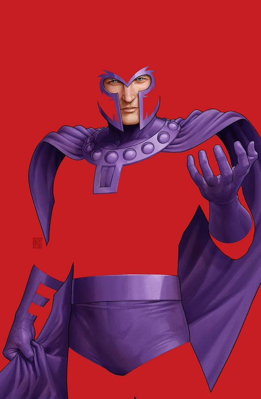 RESURRECTION OF MAGNETO #1B JTC NEGATIVE SPACE VIRGIN VAR