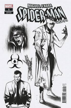 MIGUEL OHARA SPIDER-MAN 2099 #1P 1:10 CAPPUCCIO INCENTIVE VAR