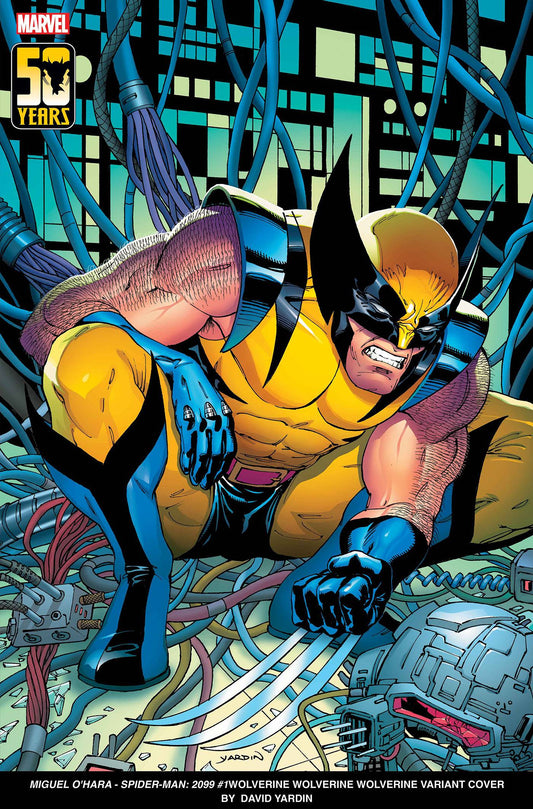 MIGUEL OHARA SPIDER-MAN 2099 #1C YARDIN WOLVERINE VAR