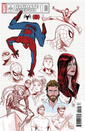 ULTIMATE SPIDER-MAN #1P 1:10 CHECCHETTO INCENTIVE DESIGN VAR