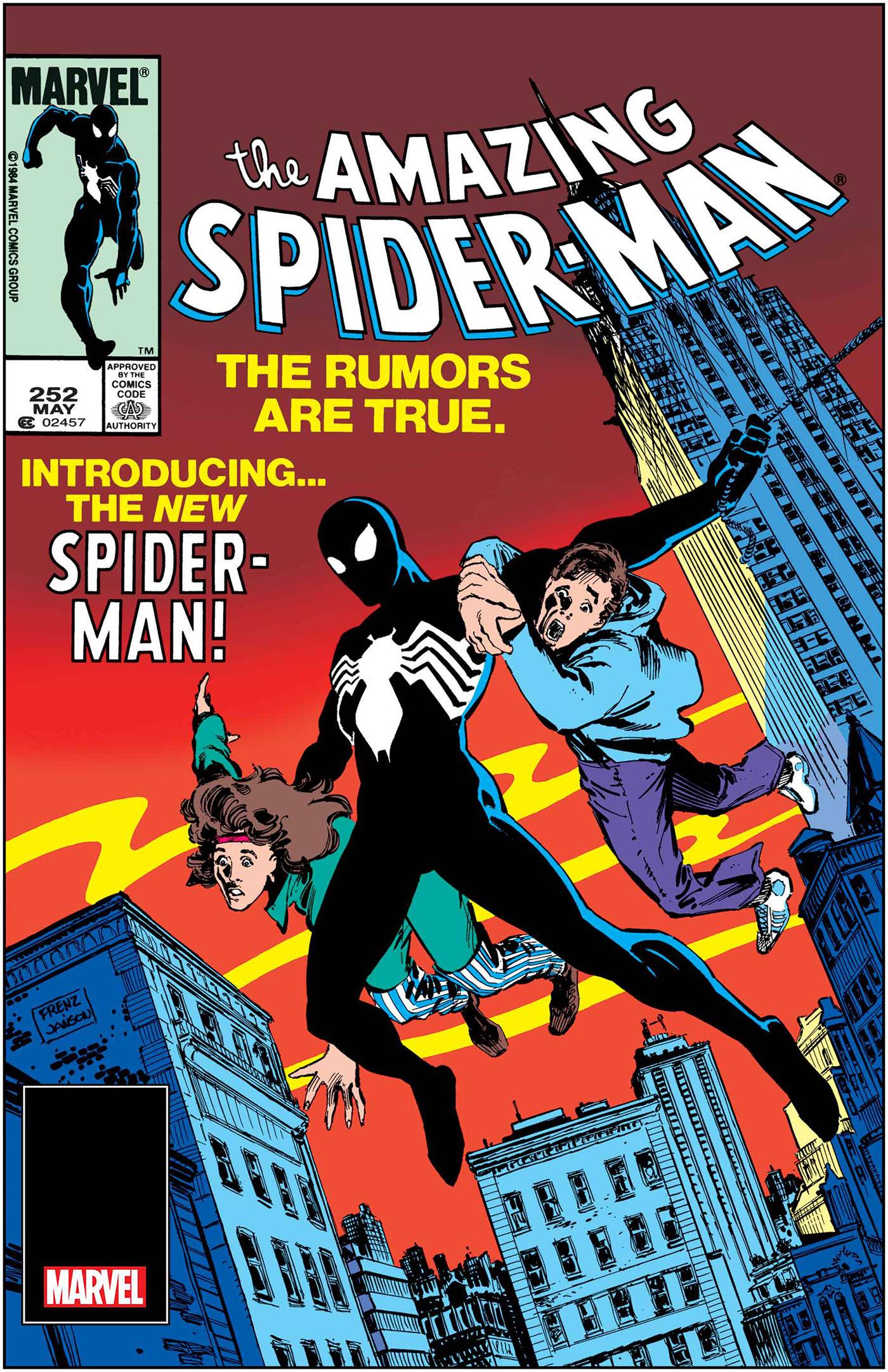 The AMAZING SPIDER-MAN #252 FACSIMILE EDITION FOIL VAR