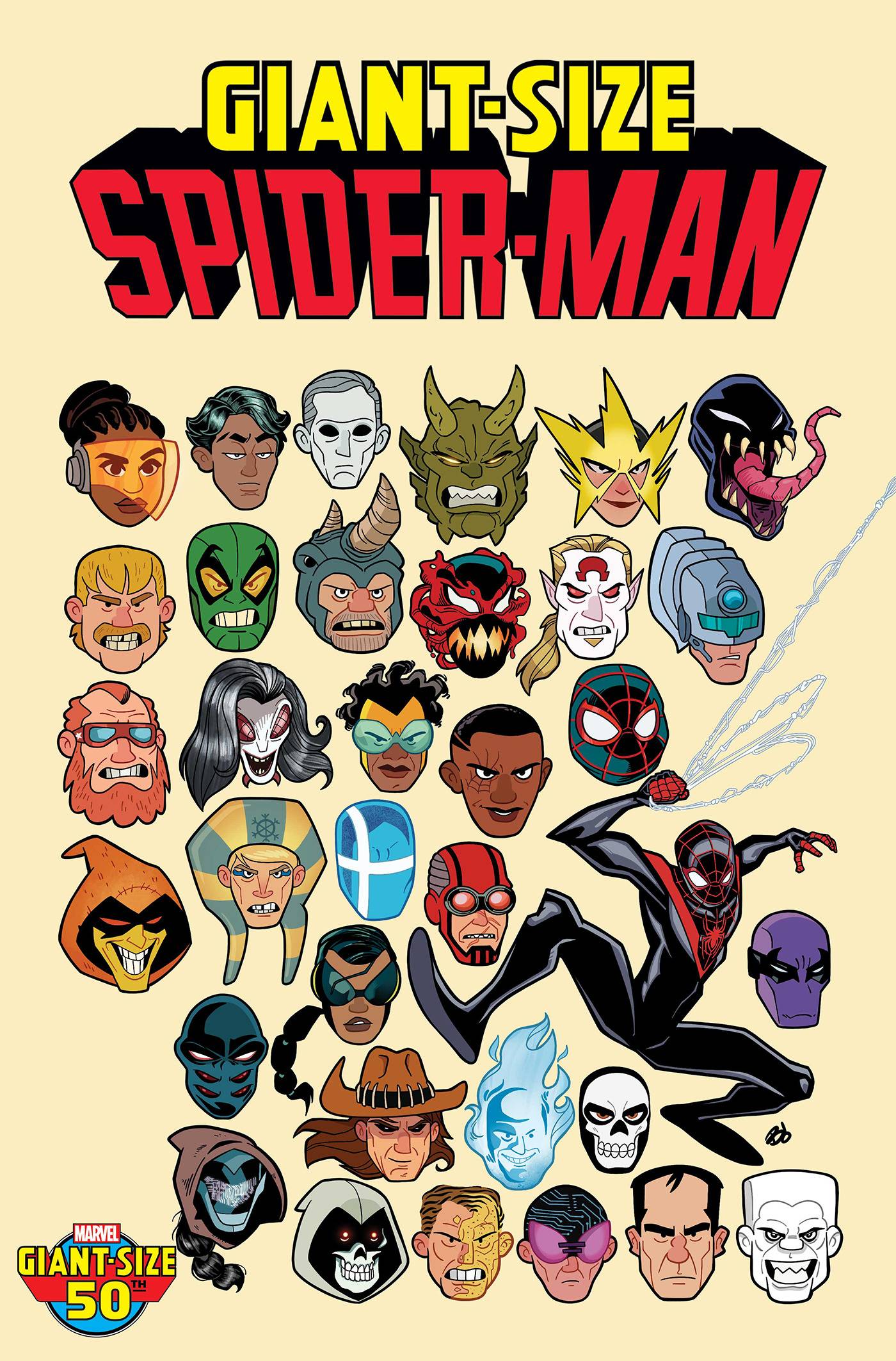 GIANT-SIZE SPIDER-MAN #1B BARDIN DEADLY FOES VAR