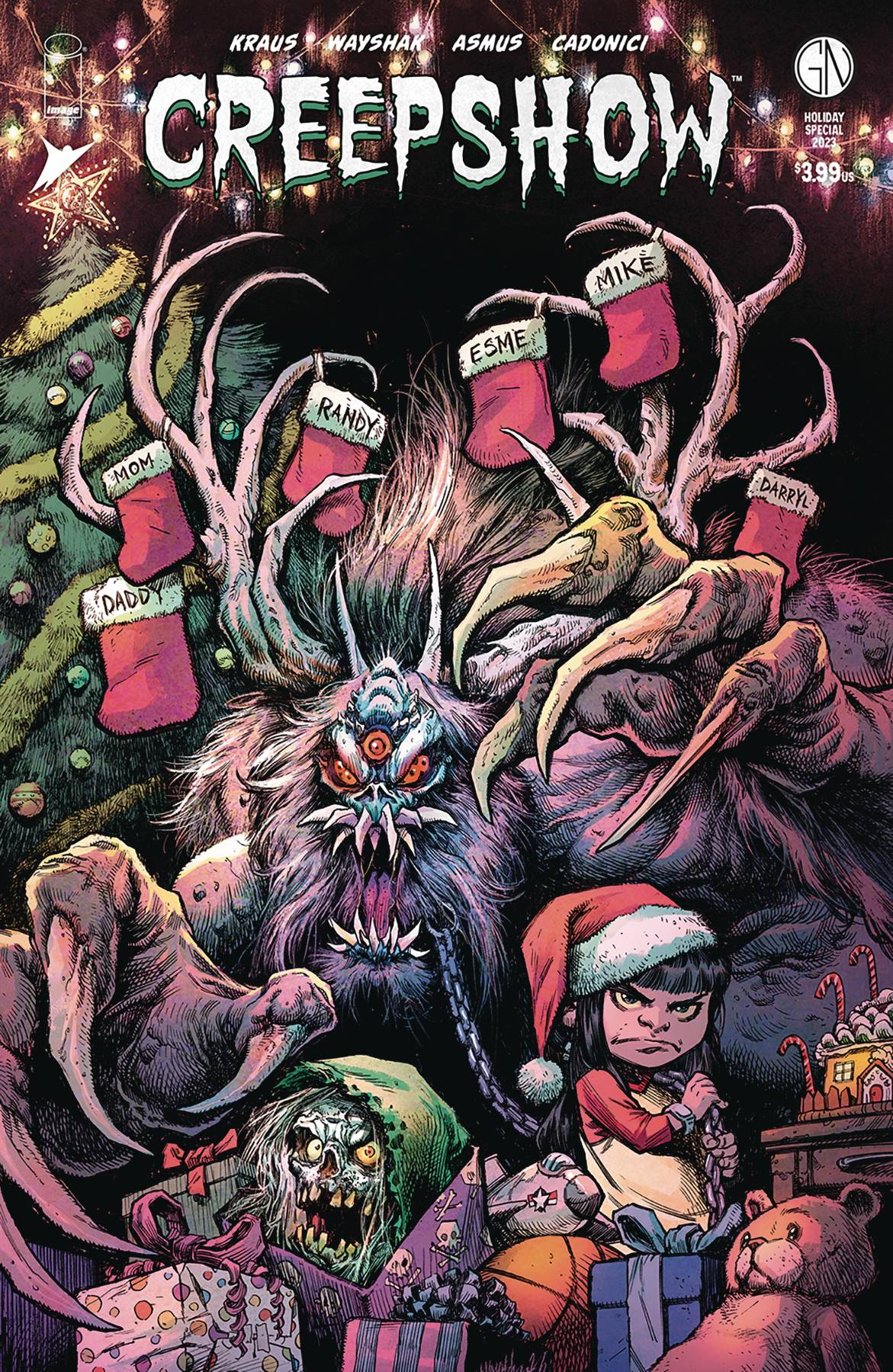 CREEPSHOW HOLIDAY SPECIAL 2023 (ONE SHOT) CVR B WAYSHAK VAR (MR)
