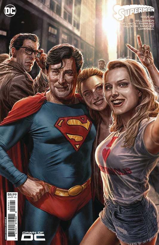 SUPERMAN #8B BERMEJO VARIANT
