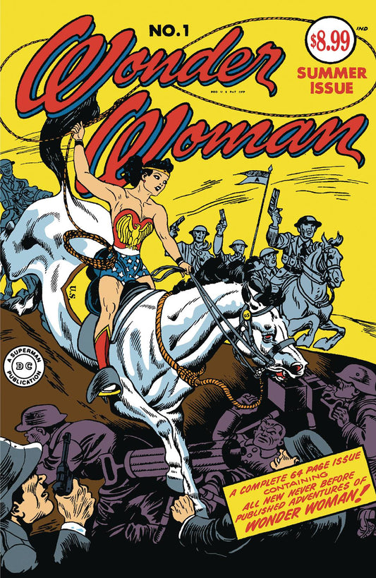WONDER WOMAN #1B (1942) FACSIMILE EDITION FOIL VARIANT