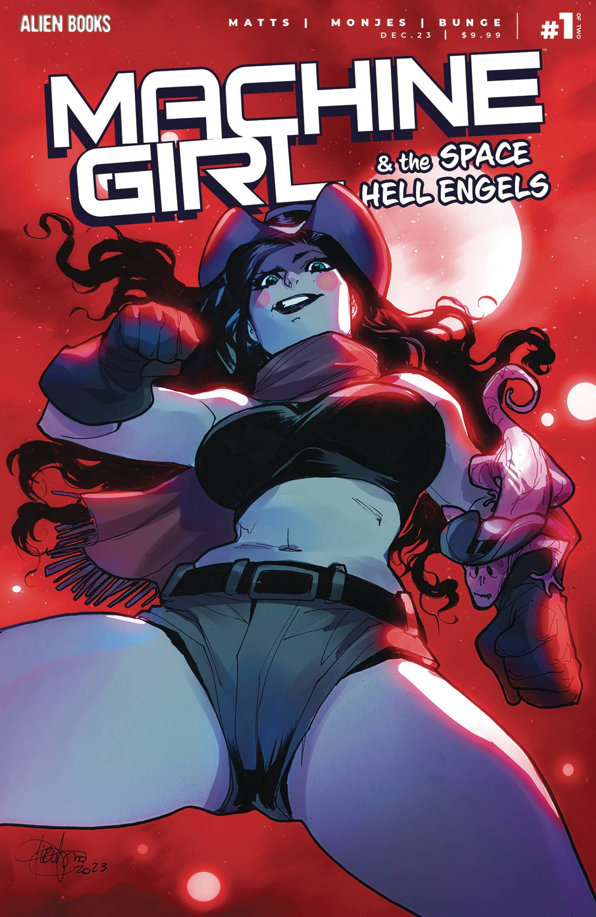 MACHINE GIRL & SPACE HELL ENGELS #1A