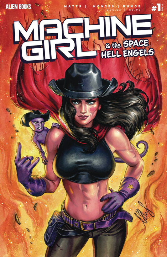 MACHINE GIRL & SPACE HELL ENGELS #1B RACHLIN VAR