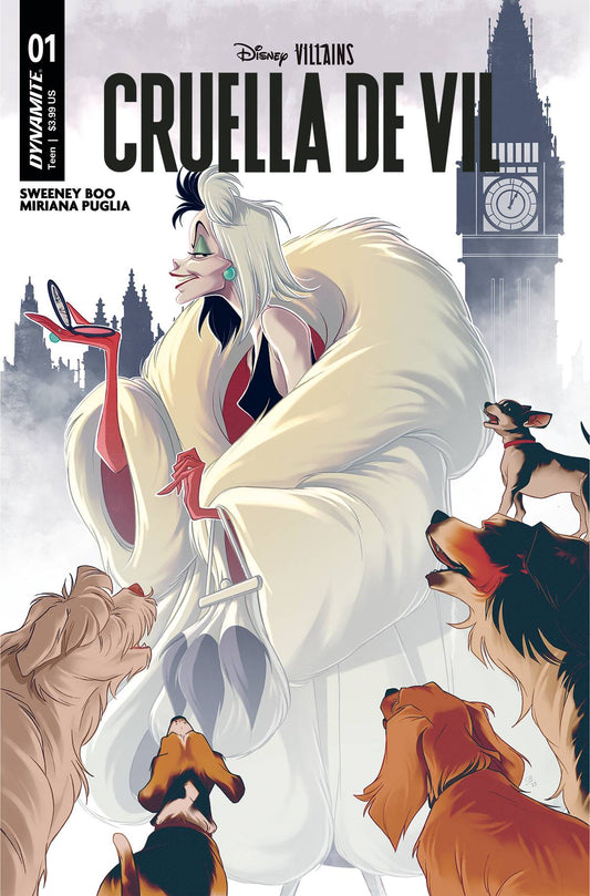 DISNEY VILLAINS CRUELLA DE VIL #1A