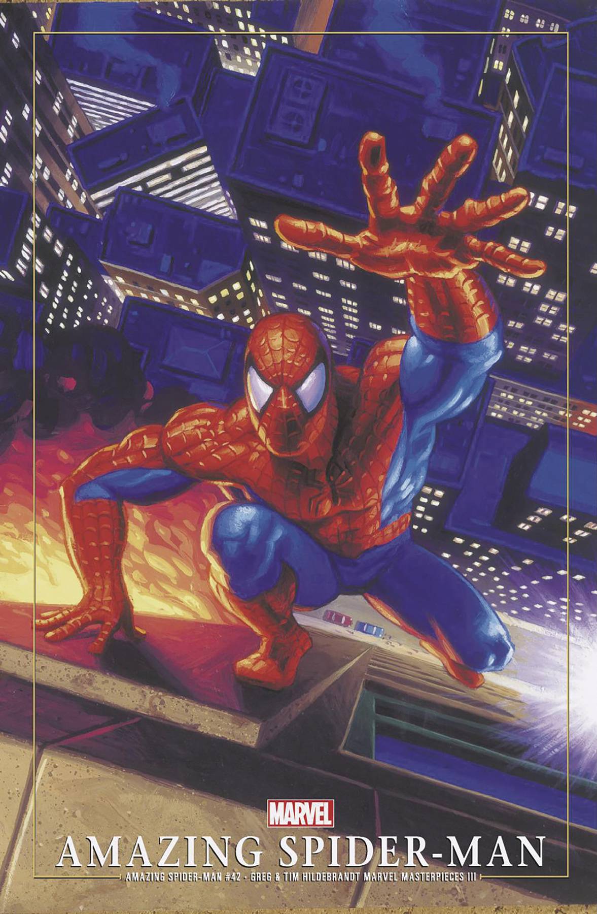 AMAZING SPIDER-MAN #42C HILDEBRANDT MASTERPIECES III VAR