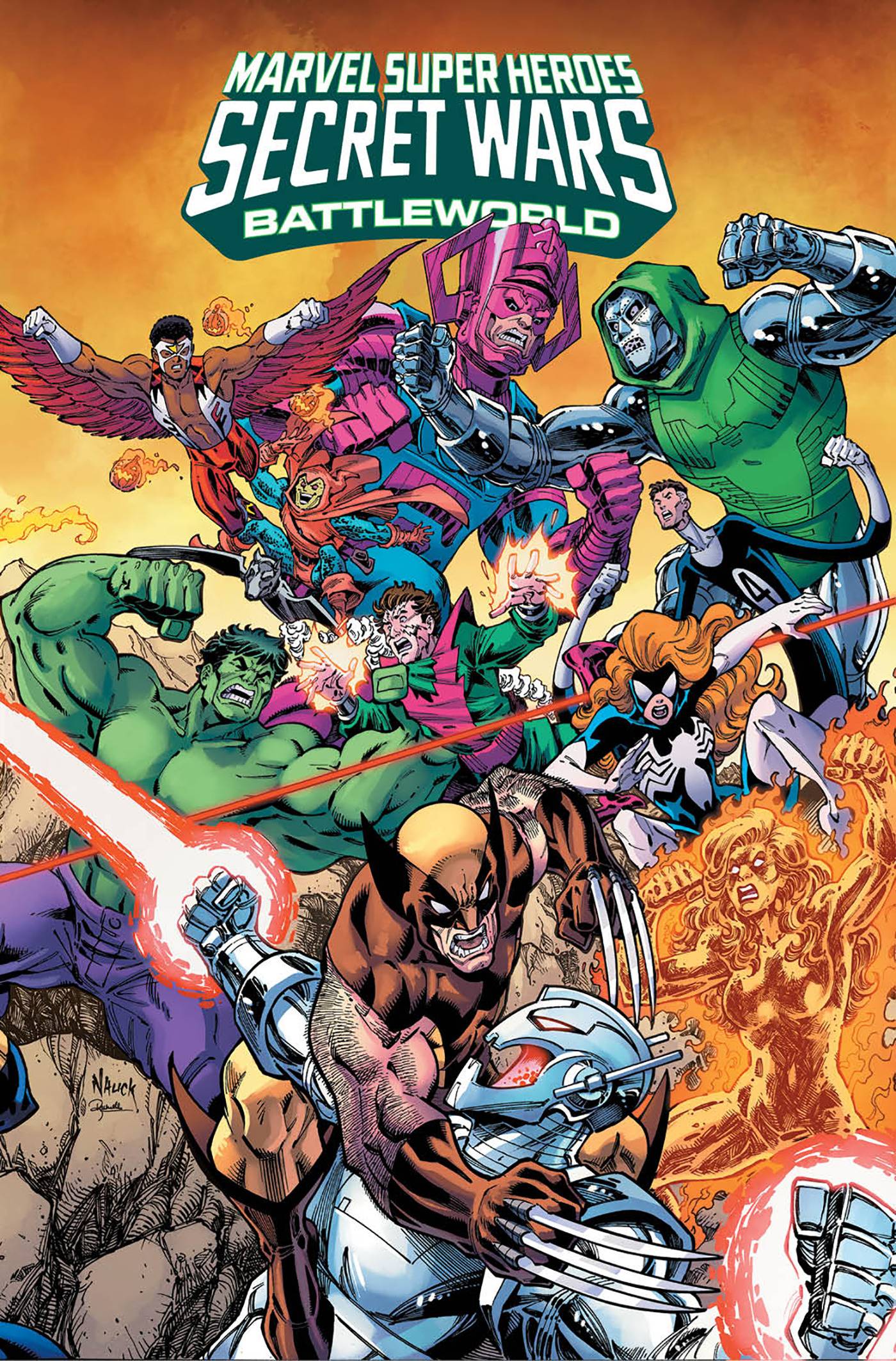 MSH SECRET WARS BATTLEWORLD #3B NAUCK CONNECT VAR