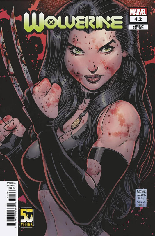 WOLVERINE #42P 1:25 ARTHUR ADAMS INCENTIVE VAR