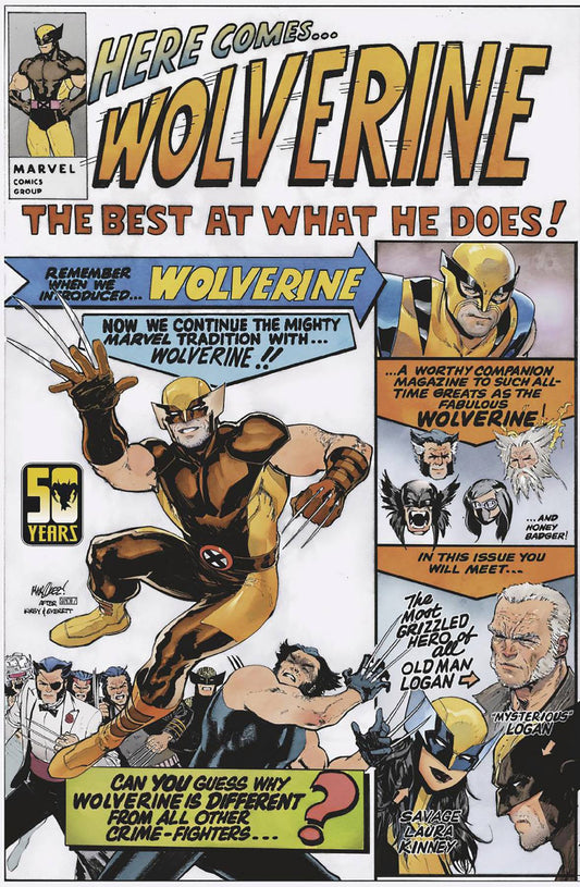 DAREDEVIL #5C MARQUEZ WOLVERINE WOLVERINE WOLVERINE VAR