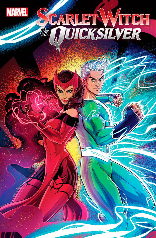 SCARLET WITCH & QUICKSILVER #1 LUCIANO VECCHIO FOIL VAR